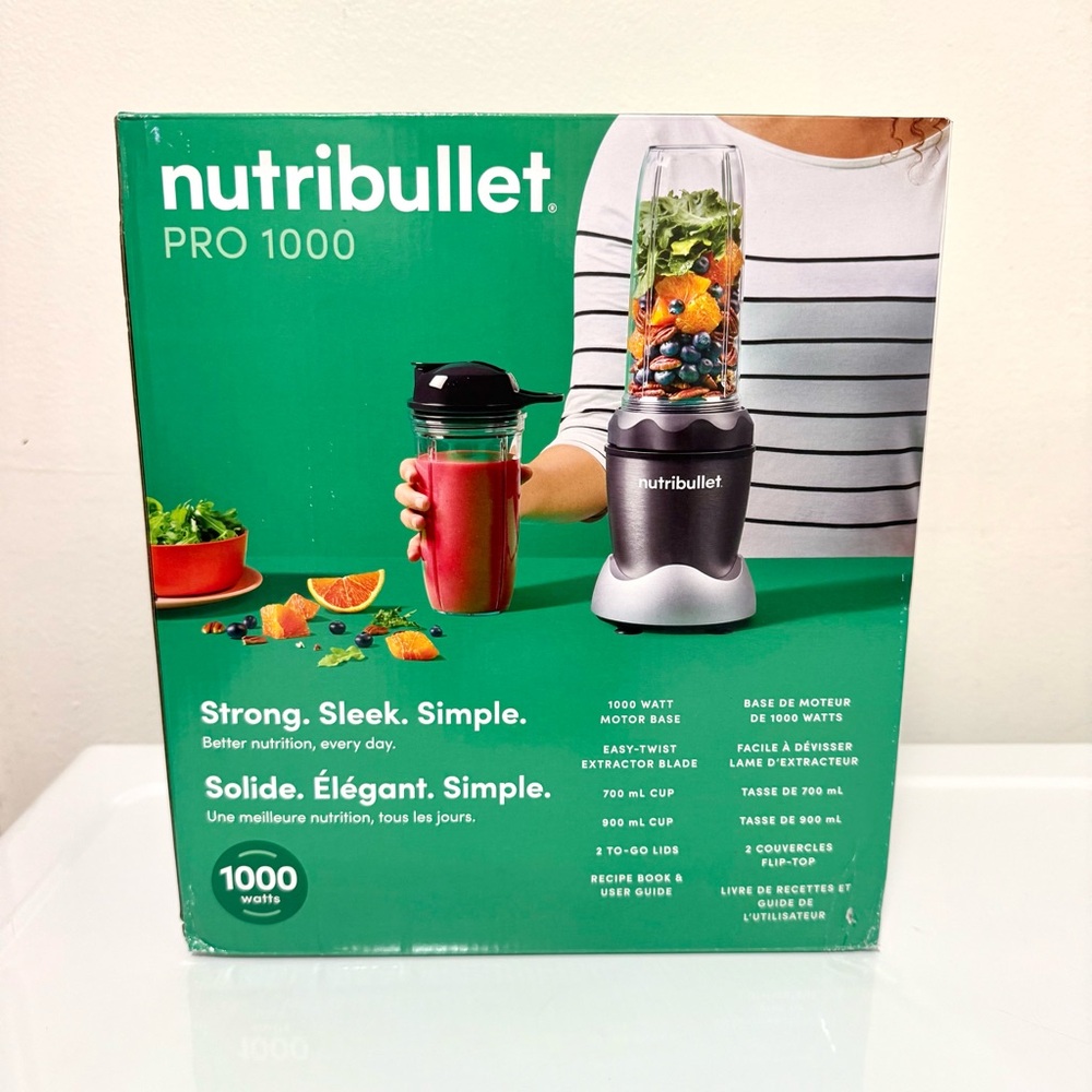 Nutribullet Pro 1000 Blender ( New )